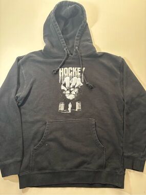Hockey skate Y2K “eyes without a face” hoodie